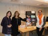 Evi Weintraub, Lisa Passavant, and Sandra Miklave, executive director of the Norwalk Symphony Orchestra