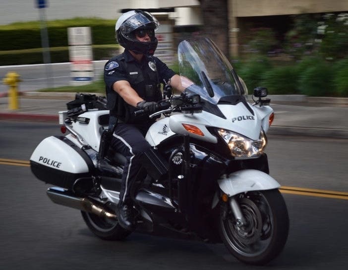 Tustin PD’s new Motor Officer Michael McJunkin