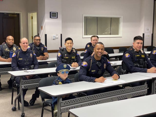 Pasadena Police Department has a fan with 4-year-old | Pasadena, CA Patch