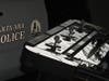 A gambling machine, confiscated from what is known as a slap house, is on display during a Santa Ana Police Department press conference to talk about Operation Community First.