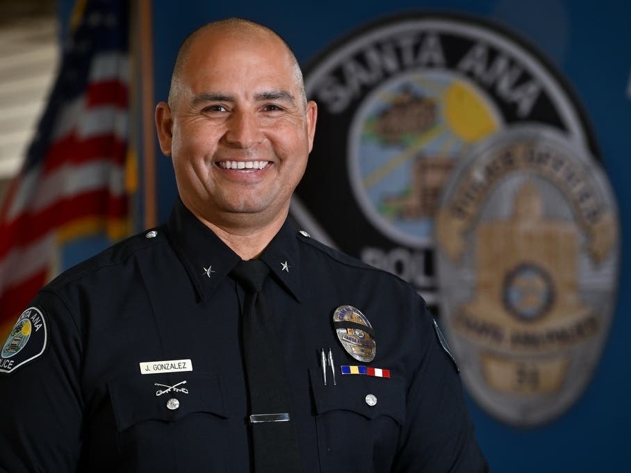 Commander Jose Gonzales of the Santa Police Department.