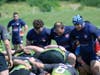 Blaze look to engage in a scrum.