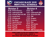 Chicago Blaze Fall Schedule