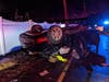 One of a number of Thanksgiving weekend car crashes that police said involved alcohol.