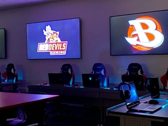 Burlington Red Devils Gaming, which will use Area 123 as its arena, will debut team competition soon.