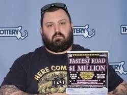 Matthew Rourke won $1 million, the Lottery announced March 5.