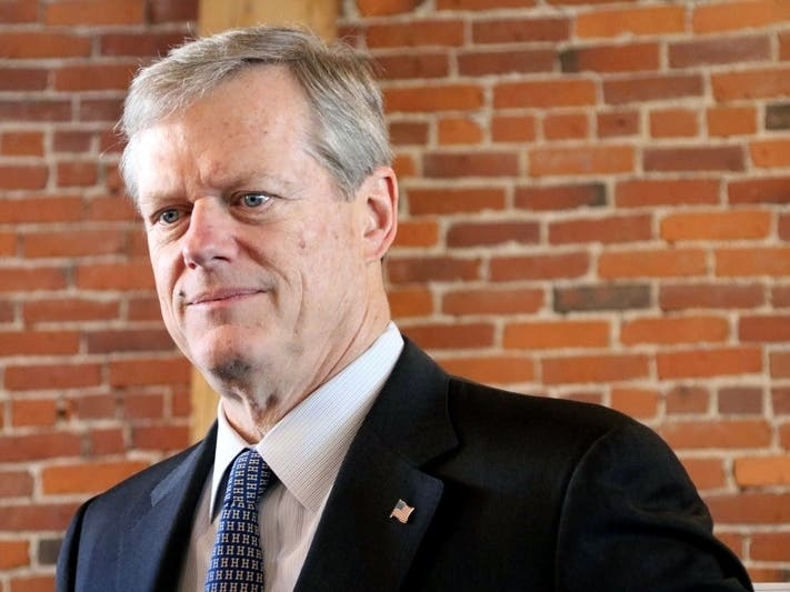 Testing has increased more than 50 percent per day for the last two days, Gov. Charlie Baker said.