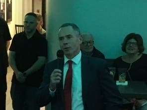 Mayor Scott Galvin will work from home for the next two weeks, due to potential exposure to the new coronavirus.