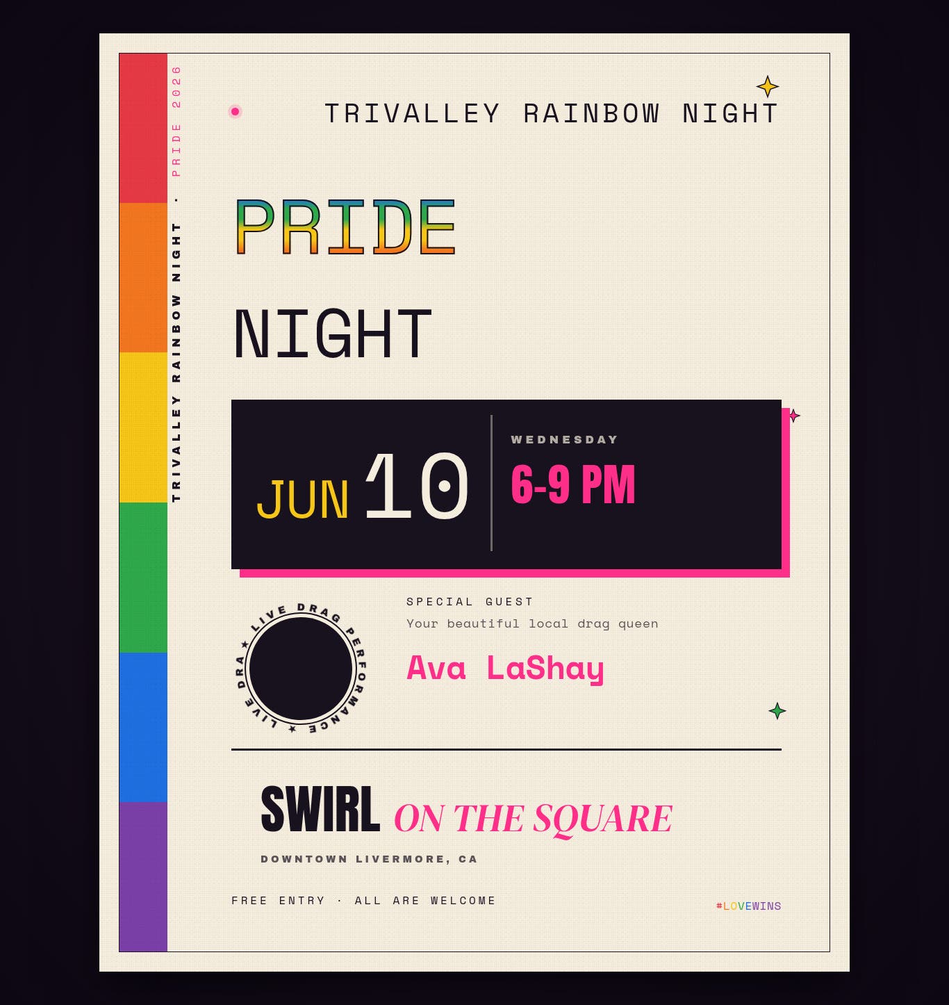 Trivalley Rainbow Night