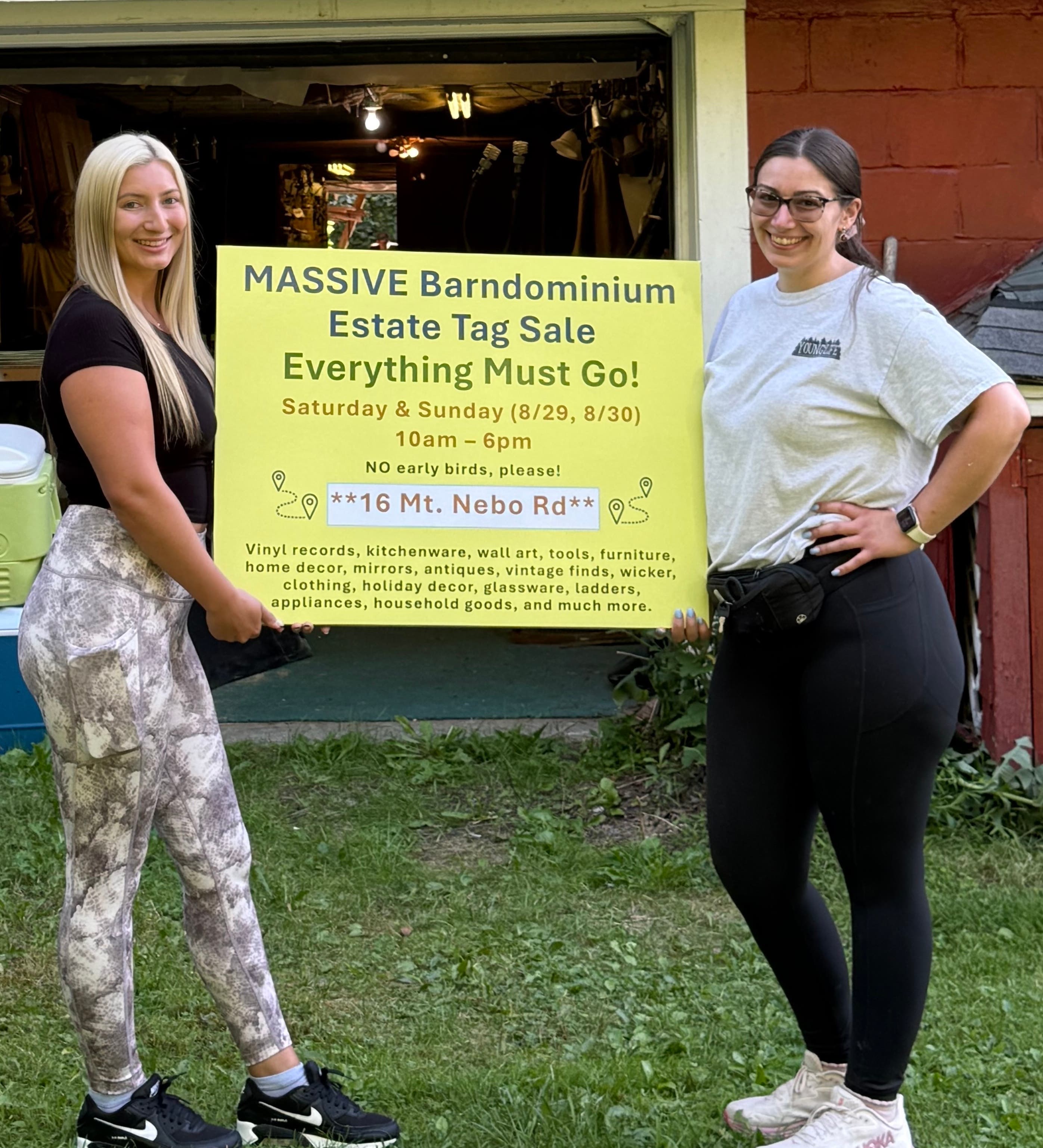 MASSIVE Barndominium Estate Tag Sale Everything Must Go!