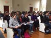 Sopranos and Altos rehearse
