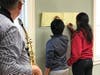 Students partipate in the composition and improvisation workshop.
