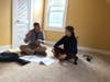 Gabe Miller-Trabold has a one-on-one film music clinic with Roger Cichy, a nationally recognized band and film music composer.