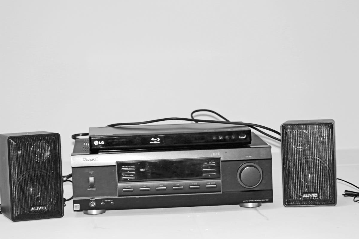 Receiver and Blue Ray Disc/DVD Player - Essex, MD Patch