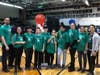 The William Floyd Middle School Robotics team.