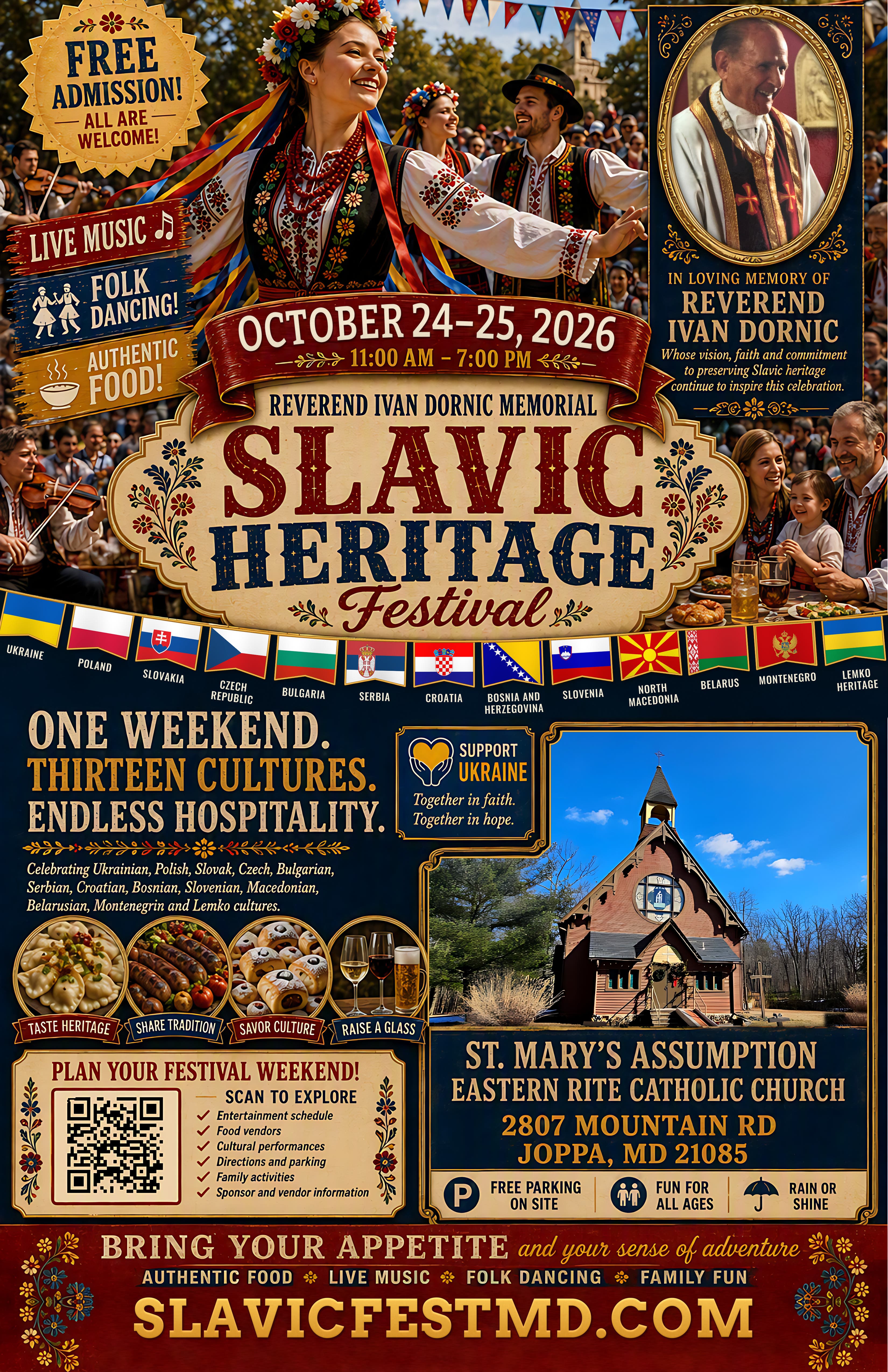 Reverend Ivan Dornic Slavic Heritage Festival