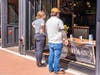 Cuban, MA, Massachusetts, Pandemic, Restaurant, Sidewalk, Takeout, Waltham