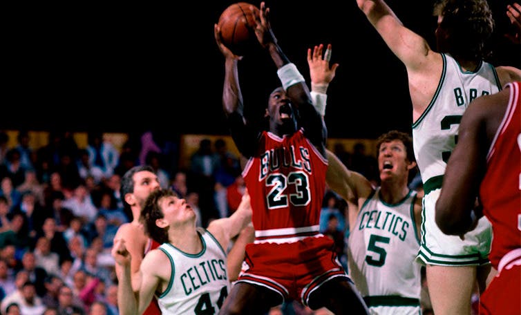 Happy 63rd Birthday to Michael Jordan, Born in '63, Scored 63 on the Celtics in '86, says CTMB-1.3
