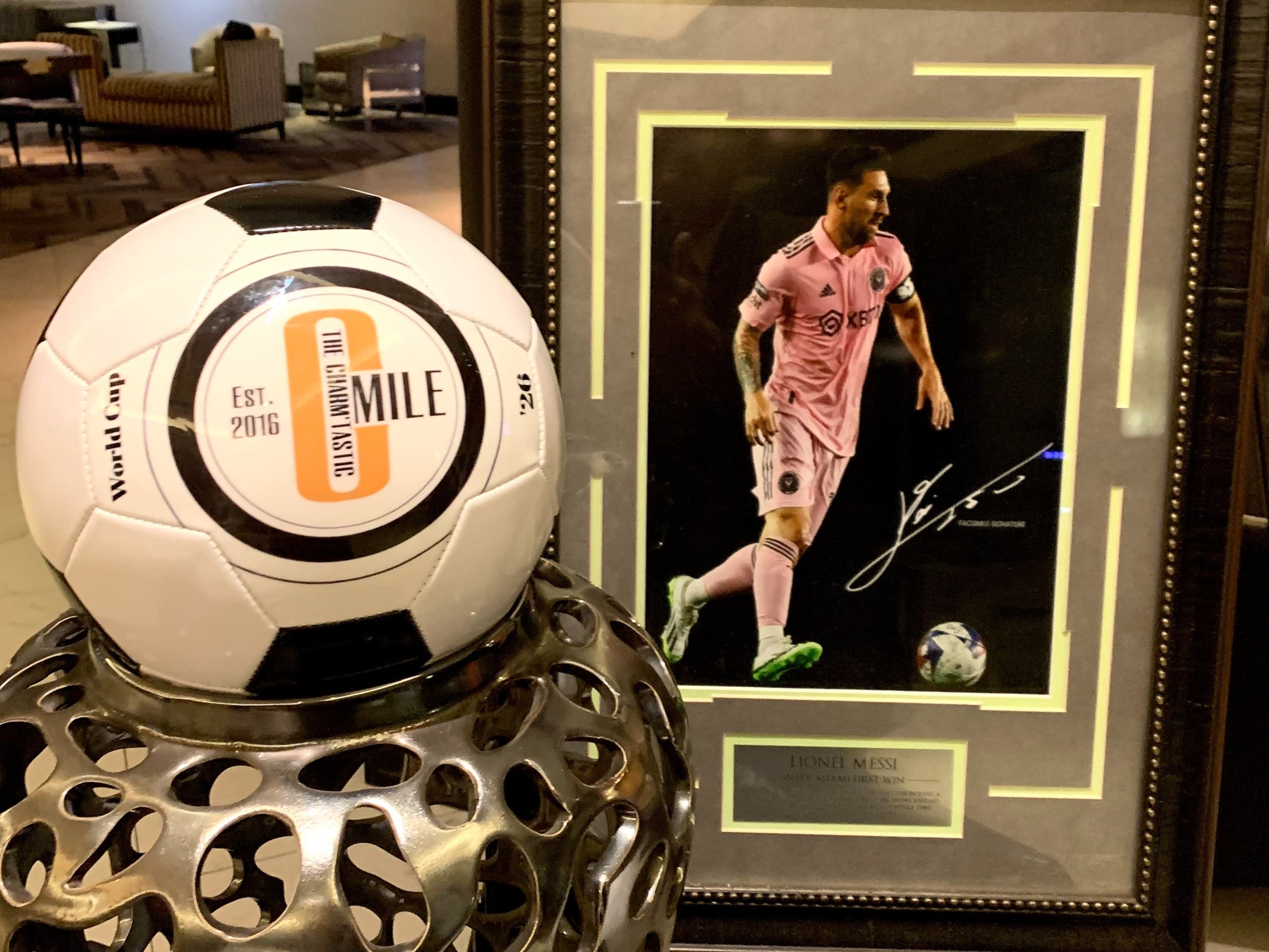 "Charm'tastic Mile" Unveils its MLS In B'more Promo-Poster, Inter Miami (Lionel Messi) vs DC United