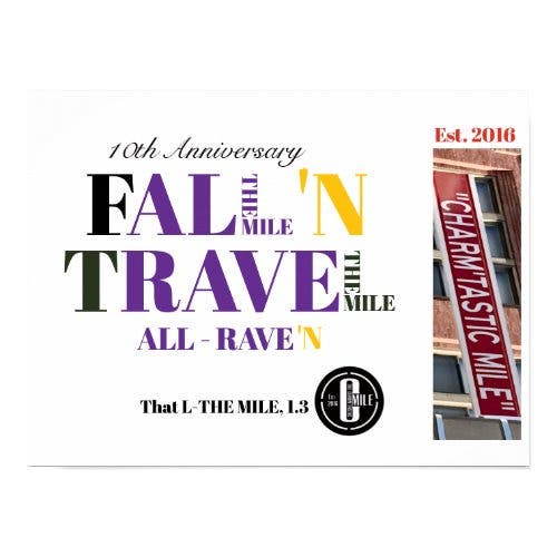 City of Baltimore: Charm'tastic Mile Unveils Fall 'N Travel Slogan, "No Purple Doubt" NFL Ravens