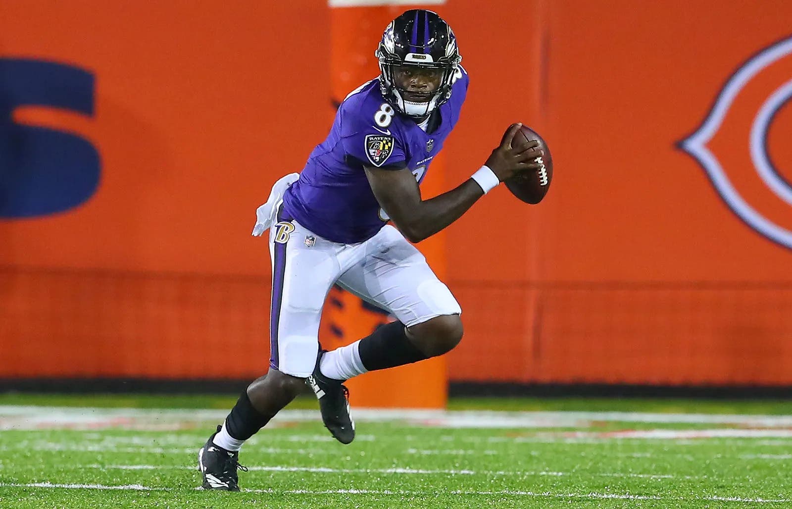 City of Baltimore: NFL "No Purple Doubt" Friday, Ravens QB Lamar 4-6's 6,666 Rush Yards 1st to 7K