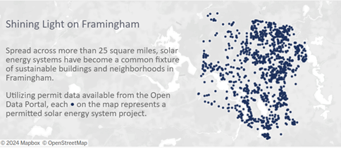 Solar installations across Framingham