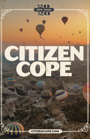 Citizen Cope sets the stage at Wellmont Theater Dec. 28.