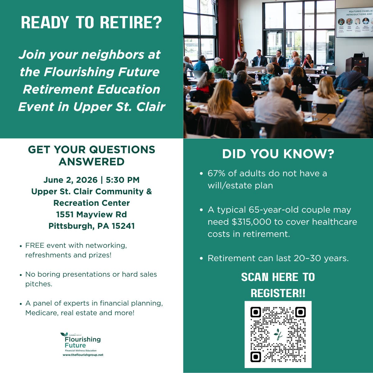 Free Retirement Readiness Education Session