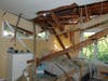 The Menlo Park Fire Protection District released these images of the 100-foot tree that fell onto a Woodland Avenue home on Sunday.