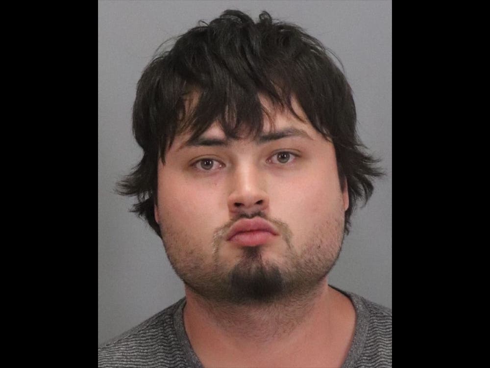 Mario Vaquera, 25, of Manteca, was arrested on suspicion of indecent exposure during an undercover police operation.