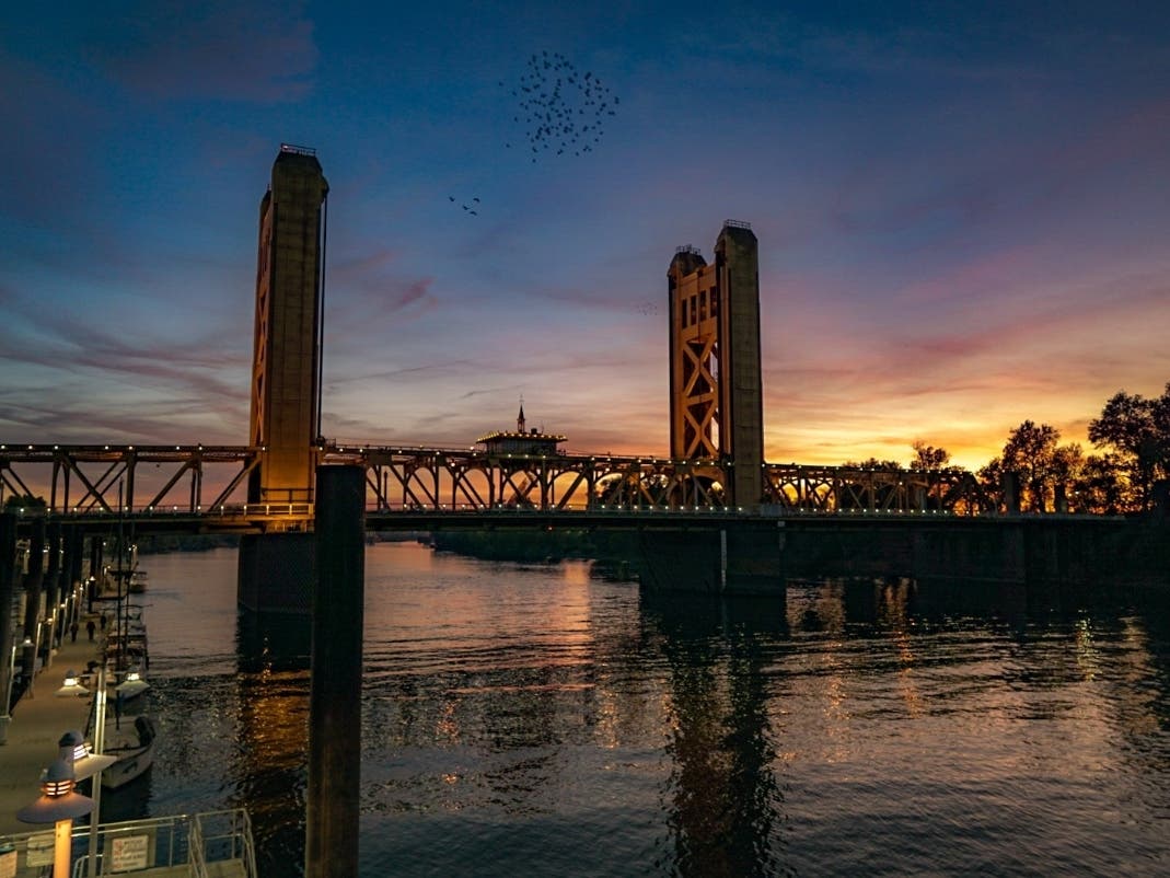The tower bridge over the Sacramento River, pictured on Nov. 16.