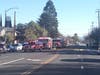 White Road was closed between McKee Road and Eastside Drive, the fire department said. No timetable was provided for when the street would reopen.
