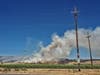 The Crews Fire north of Gilroy had churned through an estimated 5,513 acres as of Saturday morning according to Cal Fire.