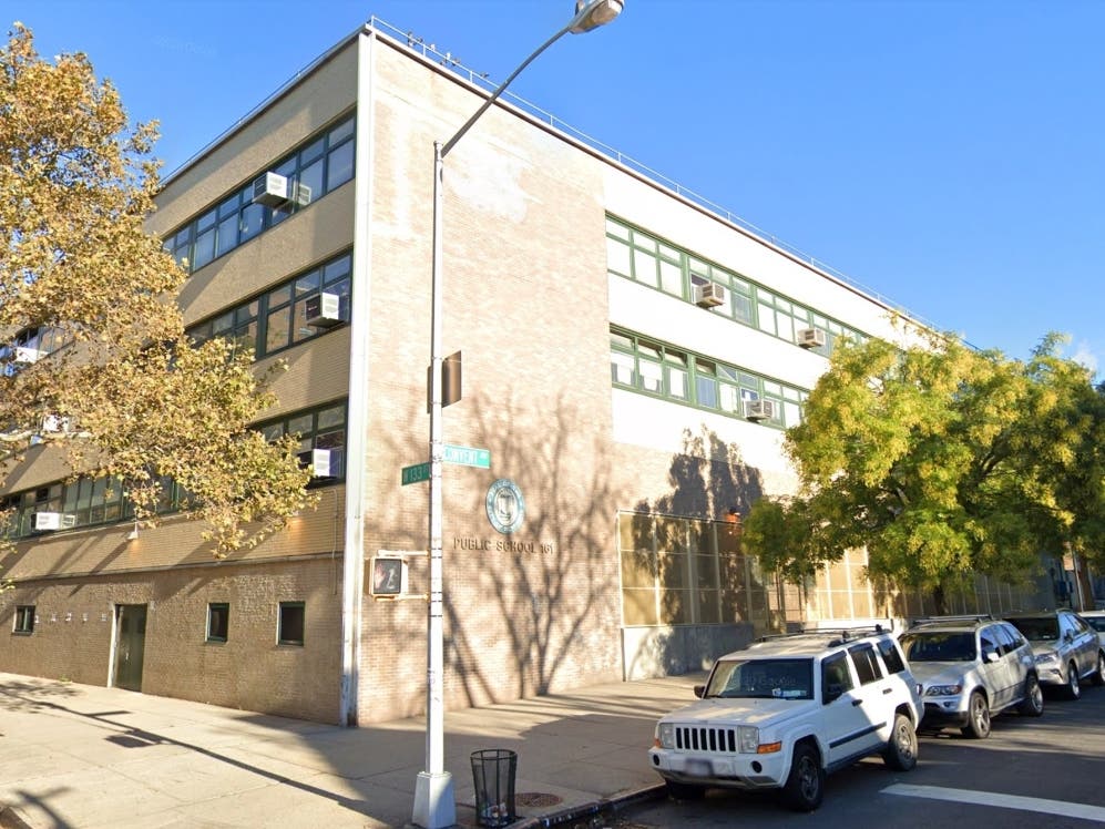 P.S. 161 is among the schools in Harlem's District 5, where 29 percent of students and families have opted to start the year with remote learning.