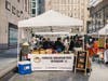 The Rockefeller Center outpost opened on Wednesday, scheduled to run from 11 a.m. to 5 p.m., Monday through Saturday through Nov. 30.