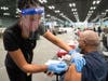 The Javits Center hub has the capacity to vaccinate 10,000 people in a 24-hour period, state officials told reporters Wednesday.
