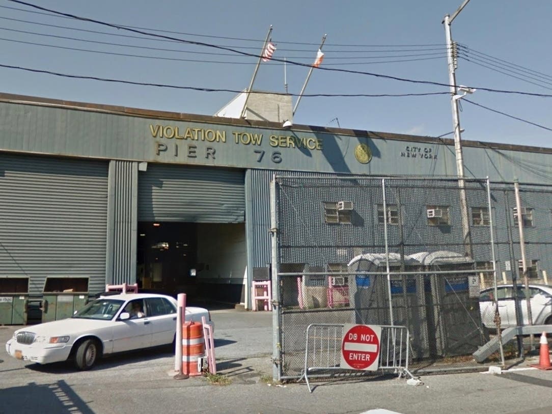 An NYPD spokesperson confirmed Monday that the department had left Pier 76, which stretches into the Hudson River near West 36th Street​. The department plans to open a new Manhattan pound at some point.