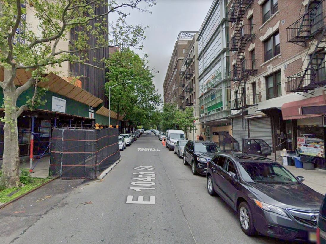 The venue will be East 104th Street between Fifth and Madison avenues, where performers will gather at 11 a.m. Friday to commemorate the one-year anniversary of the city's coronavirus shutdown.