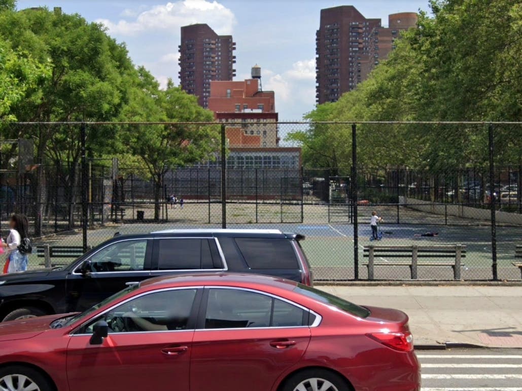 Police responded around 11:13 p.m. to a 911 call reporting that a man had been shot inside Poor Richard's Playground, on Third Avenue between East 108th and 109th streets.