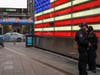 Police officers are seen in Times Square on May 8, 2021 in New York City. According to reports, three people, including a toddler, were injured in a shooting near West 44th St. and Seventh Ave.