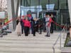 Officials held a ribbon-cutting Wednesday morning outside the hotel.
