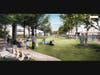 A rendering of the future passive lawn inside the planned Harlem River waterfront park between 125th and 132nd streets.
