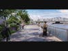 A rendering of the future pedestrian walkway along the planned Harlem River waterfront park between 125th and 132nd streets.