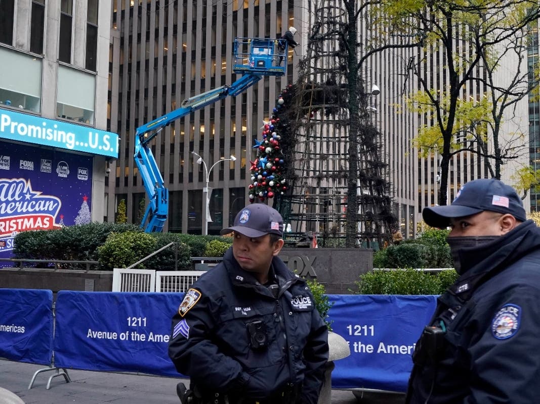 Man Arrested After Setting Fire To Fox News Christmas Tree NYPD