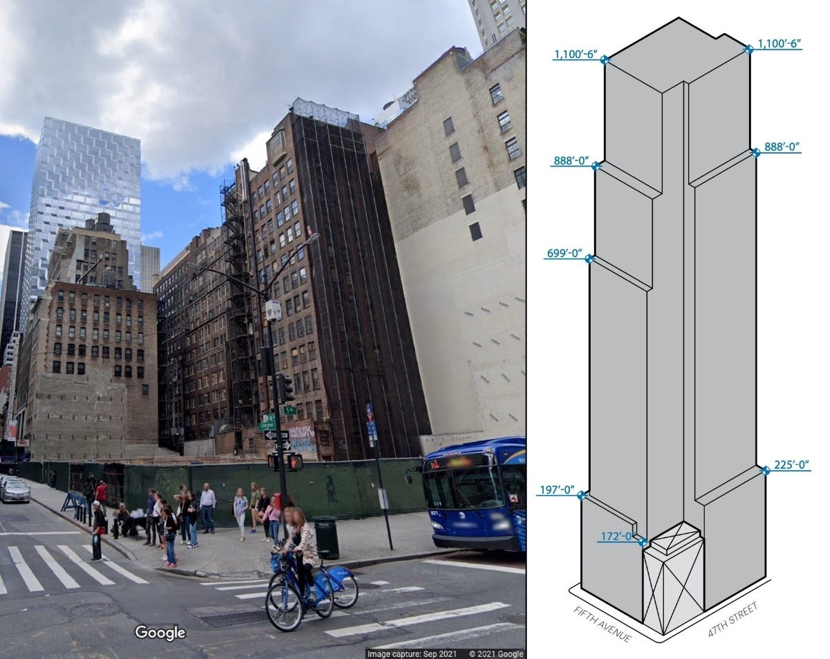 Extell's Plans For 5th Avenue Skyscraper Are Revealed | Midtown, NY Patch