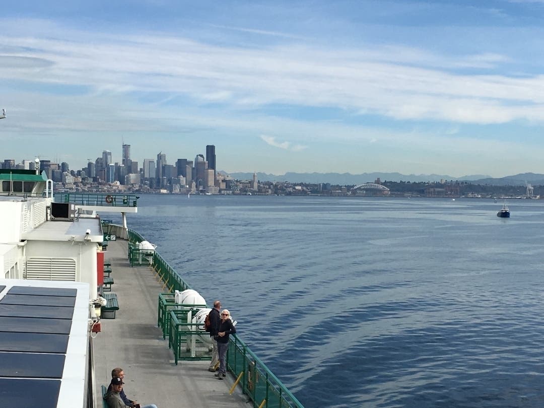 A ferry noise study is underway until the end of October.