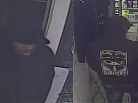Detectives are searching for a man suspected of murdering a convenience store clerk Monday night.