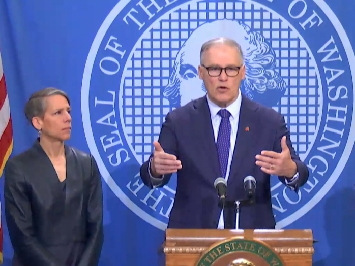 Gov. Jay Inslee said the number of coronavirus illnesses in Washington is likely far higher than what testing has confirmed.