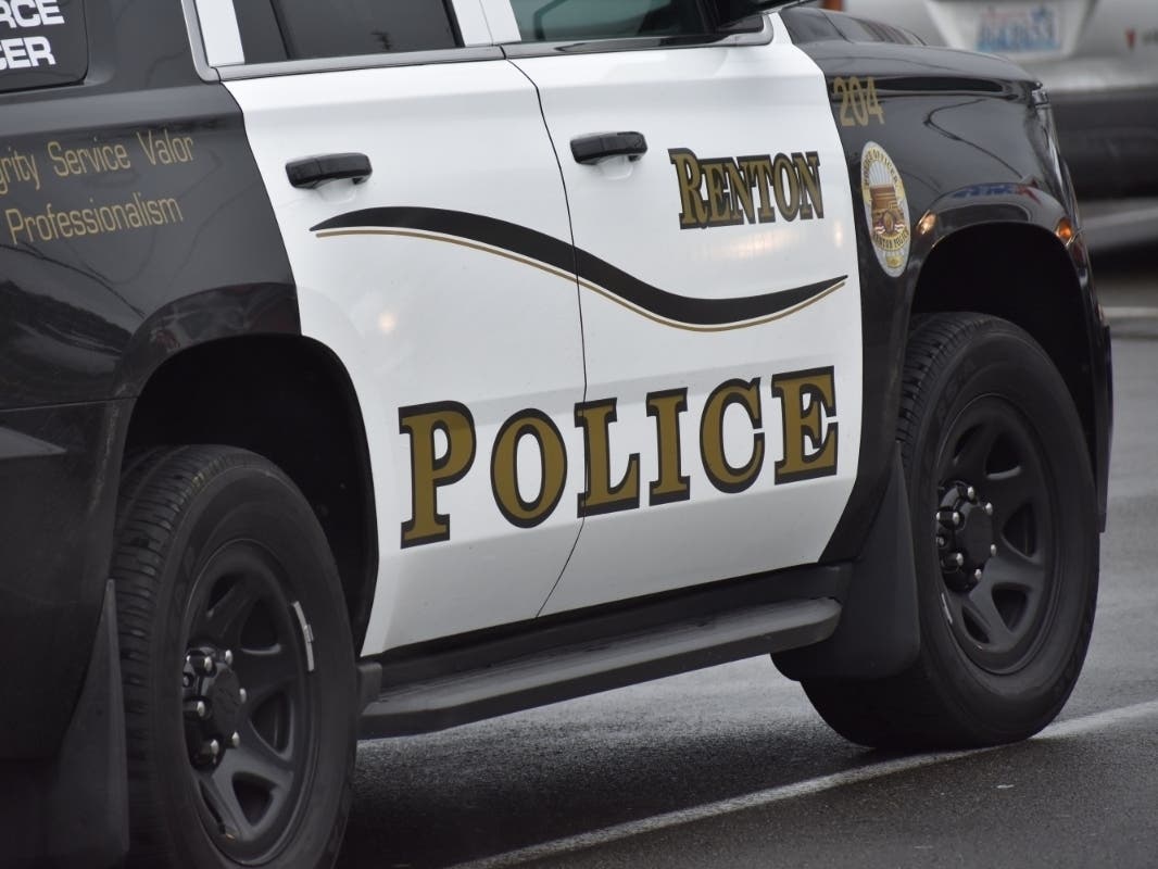 Police said no victims were found after two shots were fired outside the store.