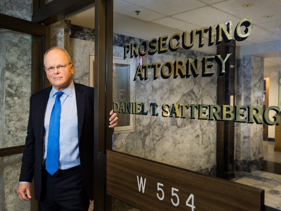 King County Prosecuting Attorney Dan Satterberg photographed in January 2022 in the King County Courthouse in Seattle.